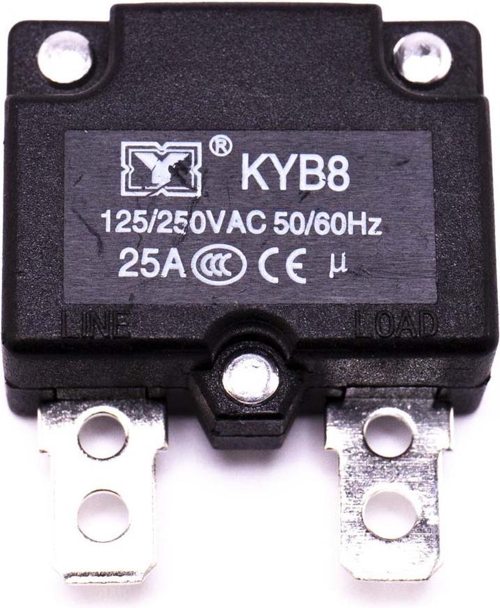 Automatische zekering voor elektrische kinderauto 25A