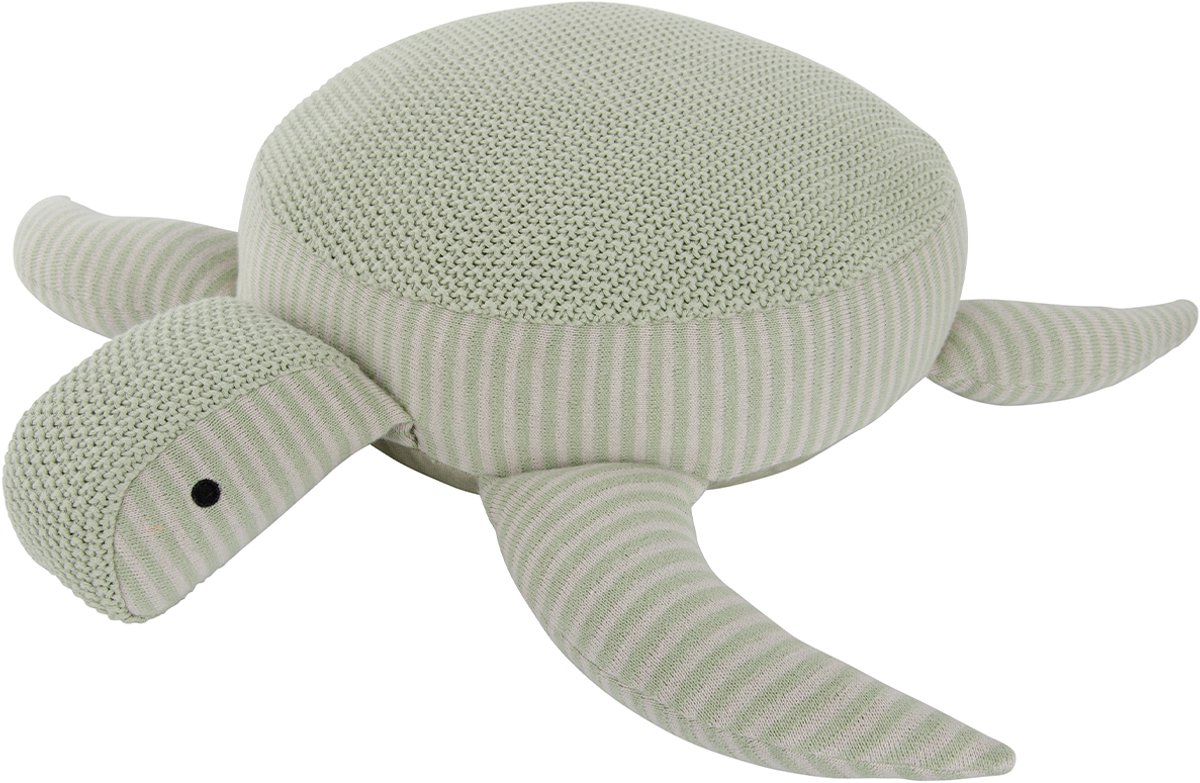 Kindsgut gebreide knuffel van 100% katoen – schilpad – OEKO-TEX®