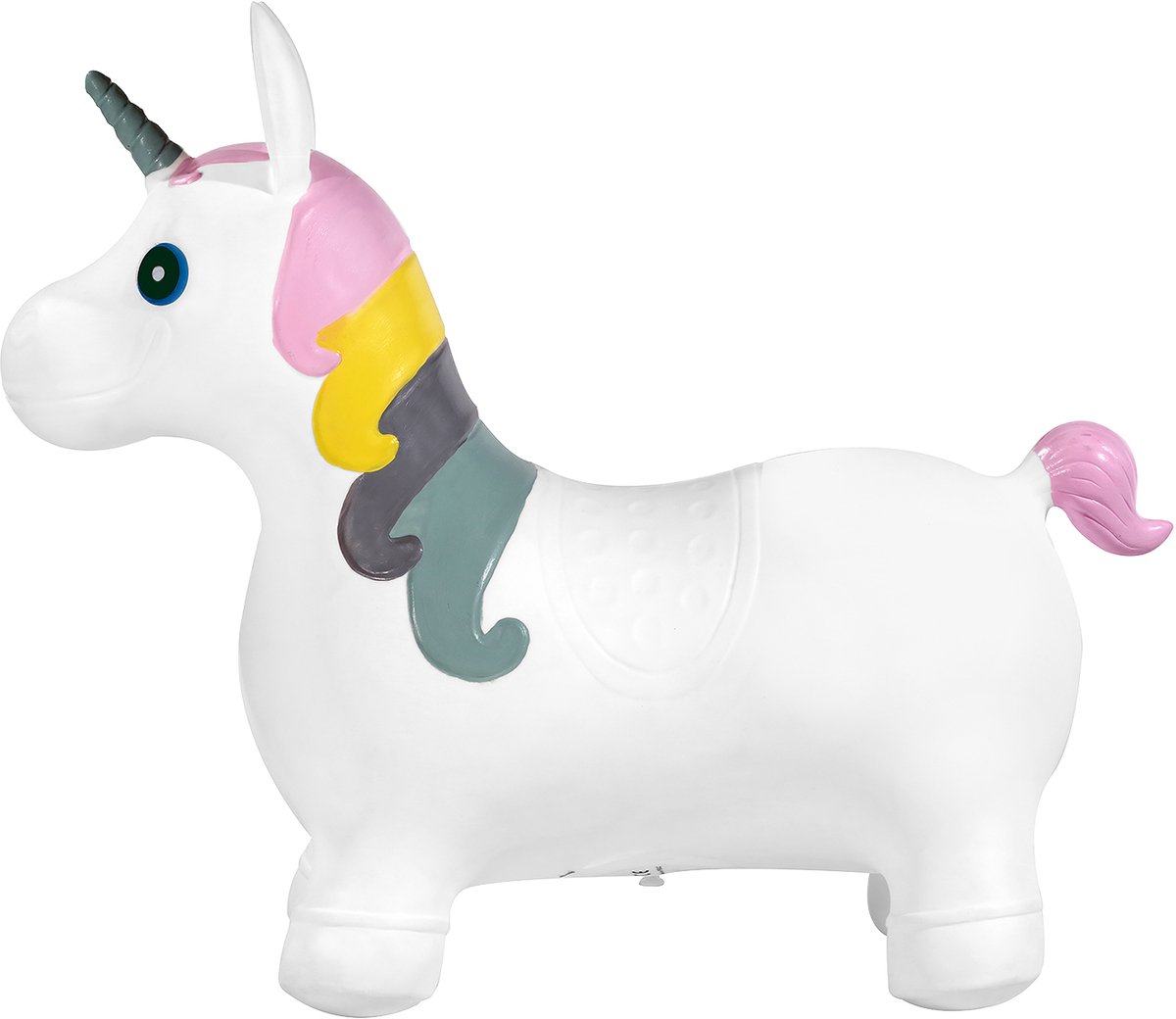   skippy dier – eenhoorn – springdier met luchtpomp – hoge kwaliteit - speelgoed 2 jaar