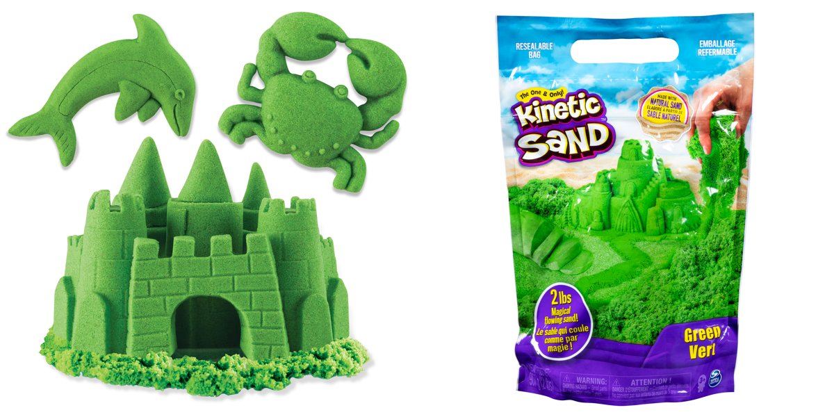 Kinetic Sand Groenezak 907 g