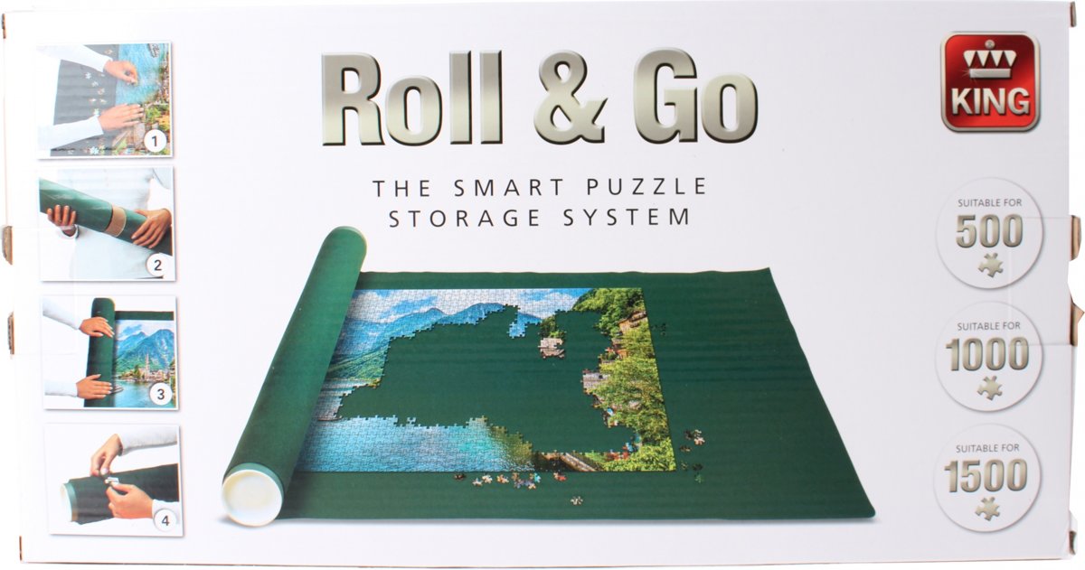 King Puzzelmat Roll & Go 500 - 1500 Stukjes