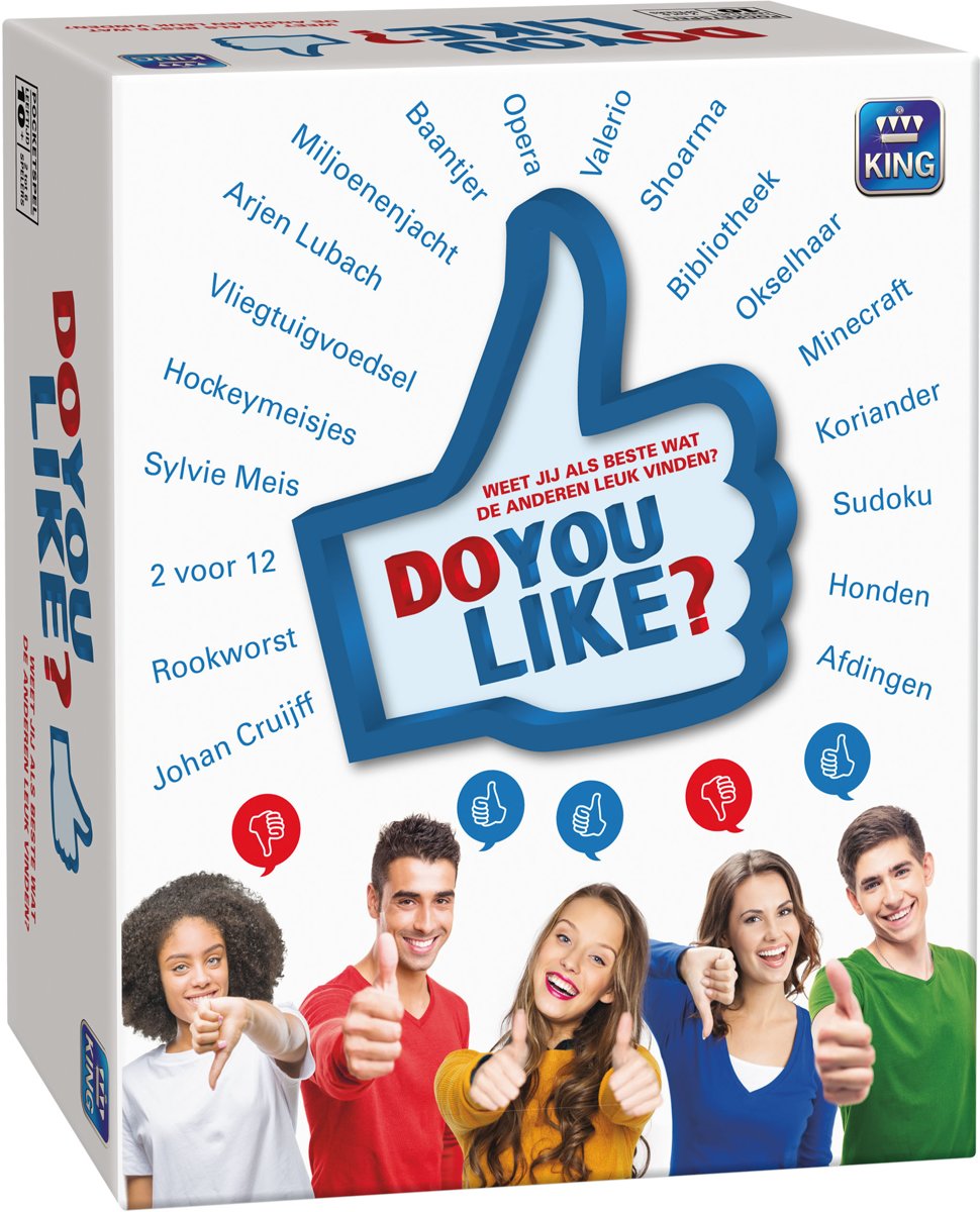 Do You Like? - King - Partyspel - Inschattingsspel