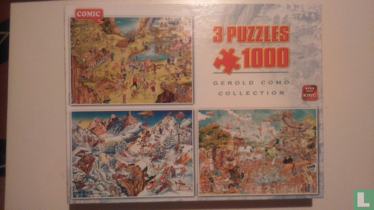 Gerold Como Collection 3x1000   puzzel