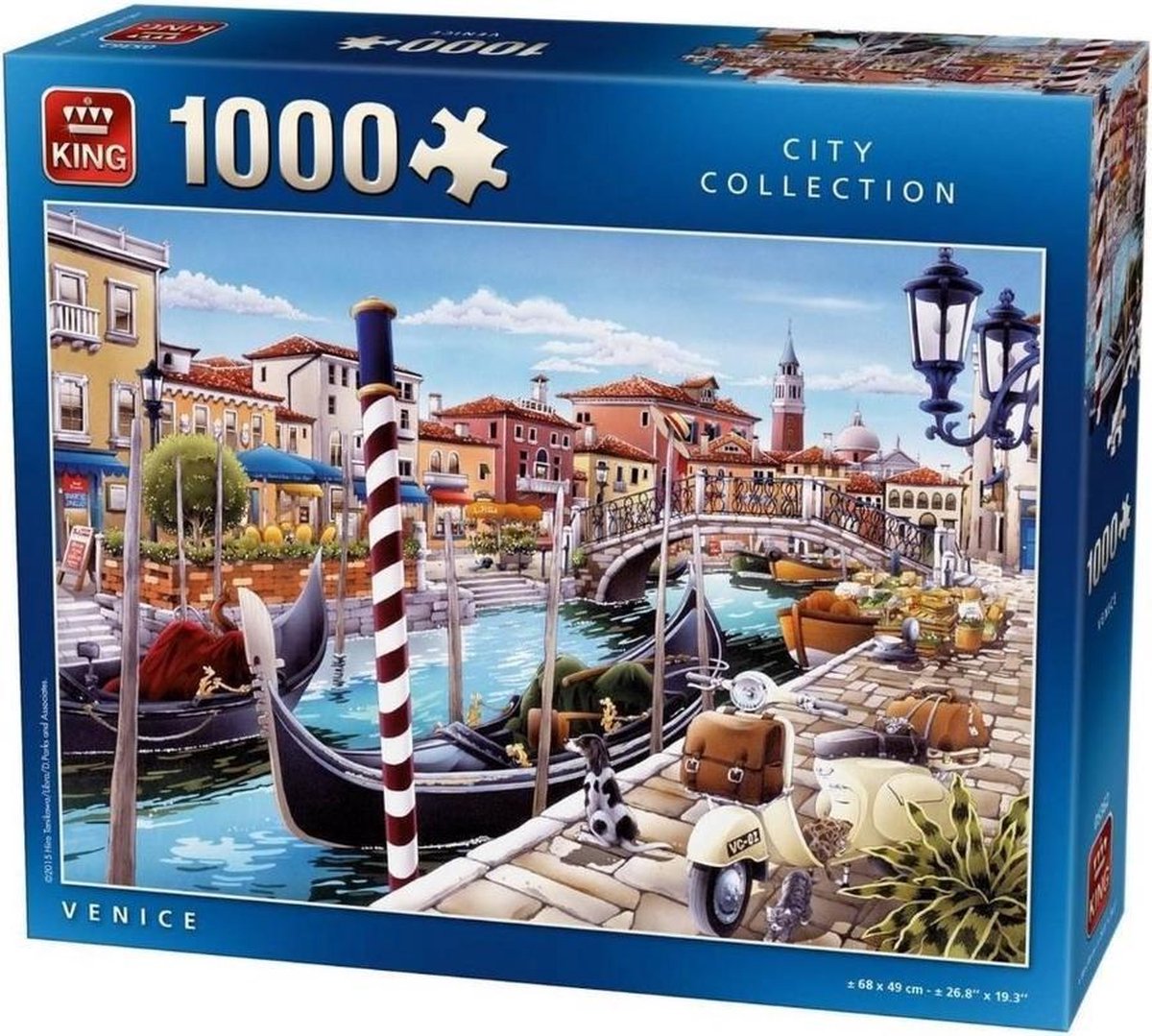 King Puzzel 1000 - Venice