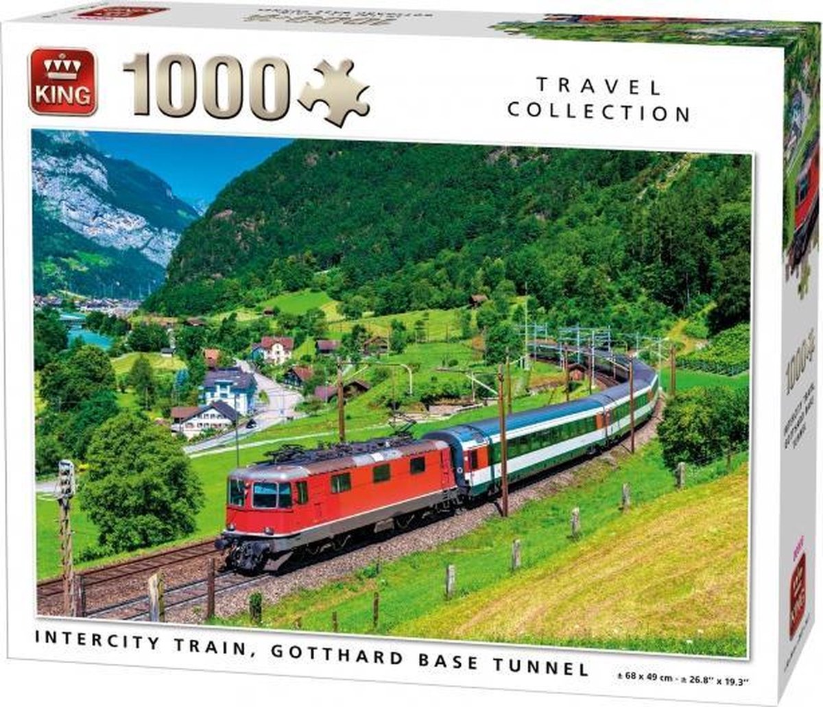 Legpuzzel Intercity train 1000 Stukjes