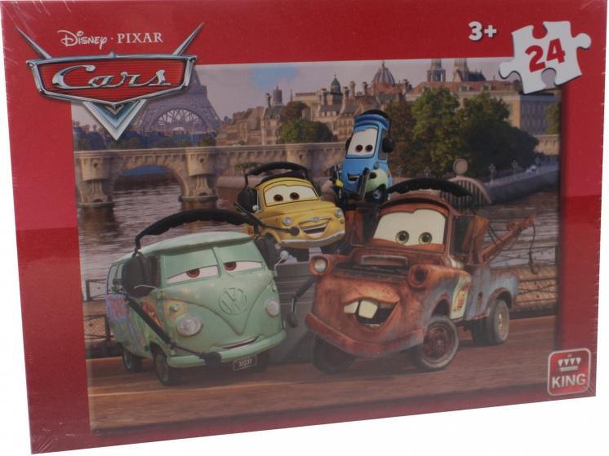 legpuzzel Disney Cars junior karton 24 stukjes