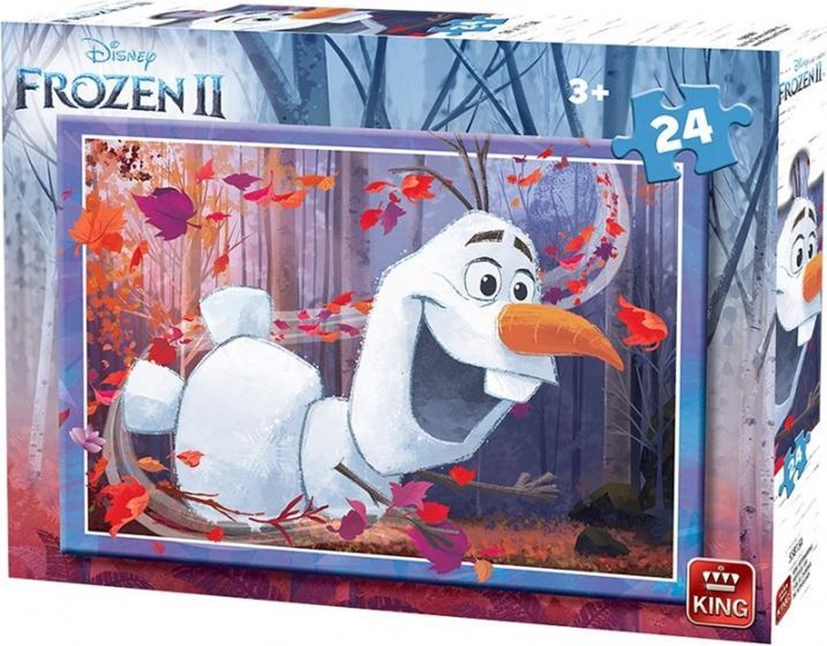 legpuzzel Disney Frozen II junior karton 24 stukjes