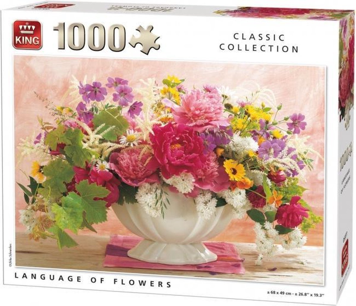 legpuzzel Language Of Flowers 1000 stukjes