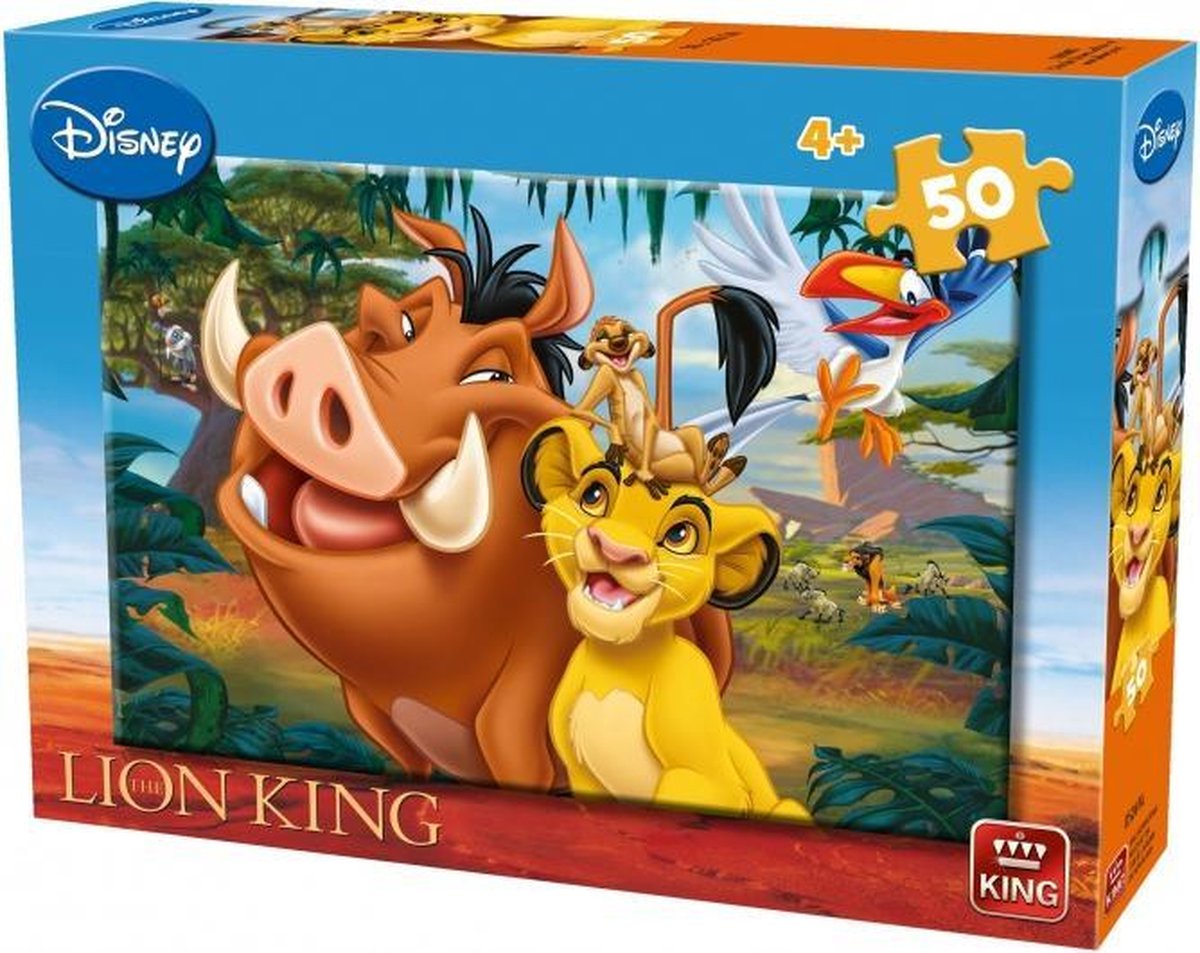 legpuzzel Lion King 50 stuks 30 x 20 cm