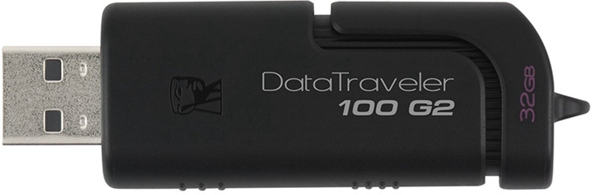 Kingston DataTraveler 100 G2 32GB - Zwart