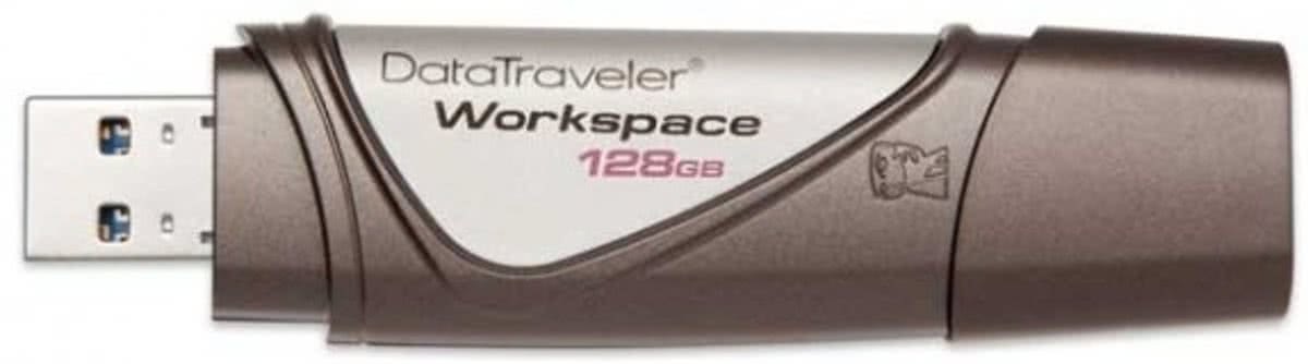 Kingston DataTraveler Workspace  - USB-stick - 128 GB