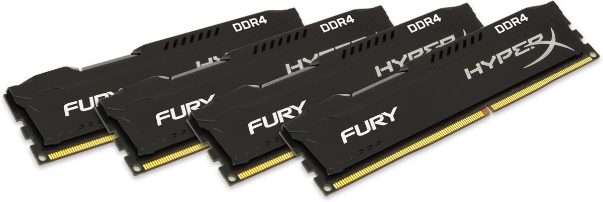 Kingston HyperX FURY 32GB DDR4 2400MHz (4 x 8 GB)