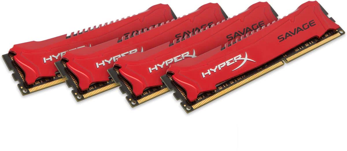 Kingston HyperX Savage 32GB DDR3 1600MHz (4 x 8 GB)
