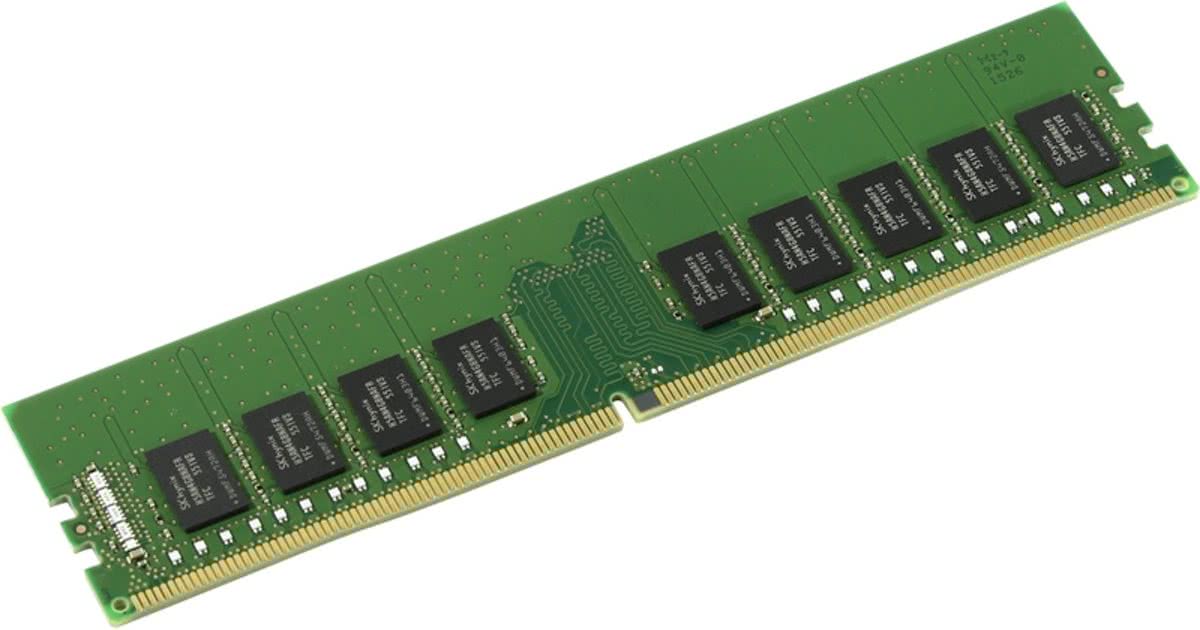 Kingston Technology ValueRAM 16GB DDR4 2400MHZ ECC Module 16GB DDR4 2400MHz ECC geheugenmodule