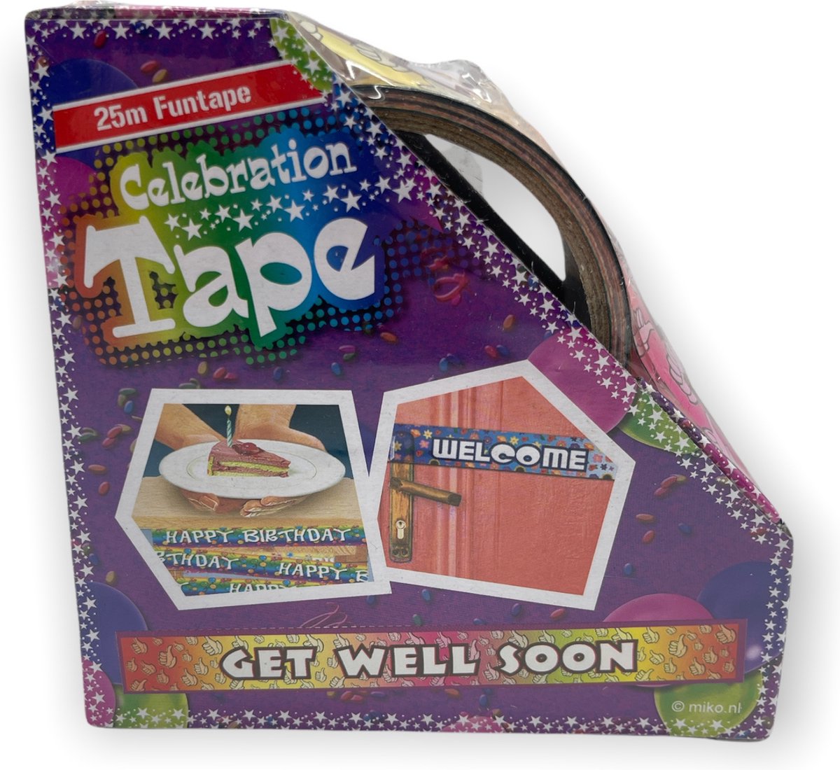 Kinky Pleasure - Afzet Tape - Tape - Lint - Get Well Soon - 25 Meter - 1Stuk