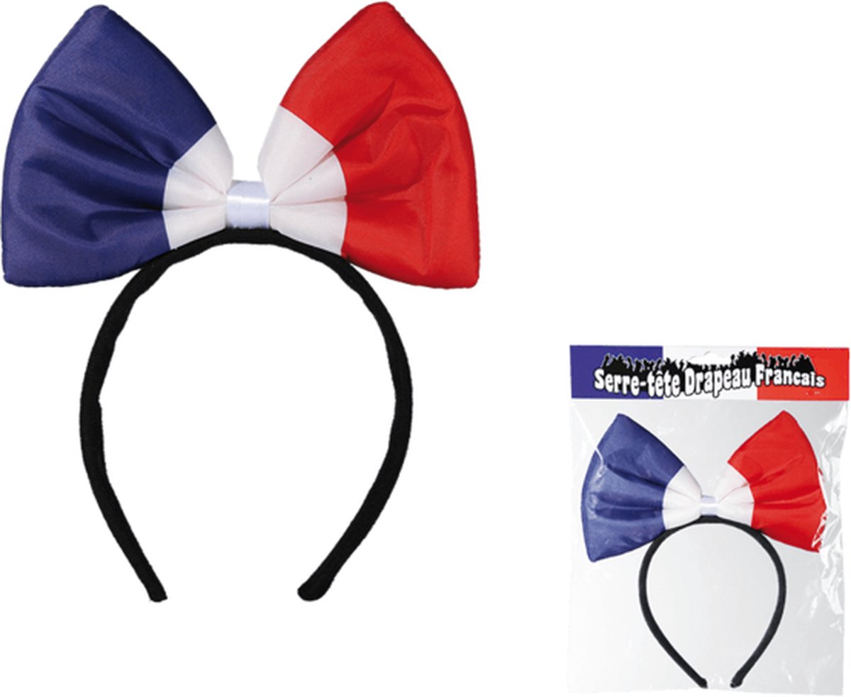   Franse Flag Oortjes Diadeem