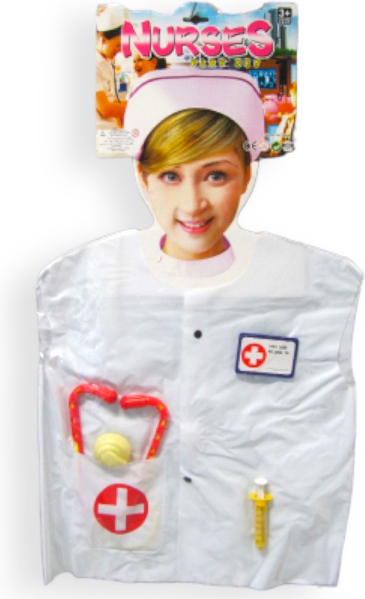 Kinky Pleasure Verpleegster Set Met Accessoires 1 Stuk