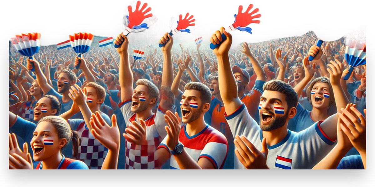 Nederlands/Franse Handklapper: Laat je Duidelijk Horen met Deze Handige Geluidsmaker