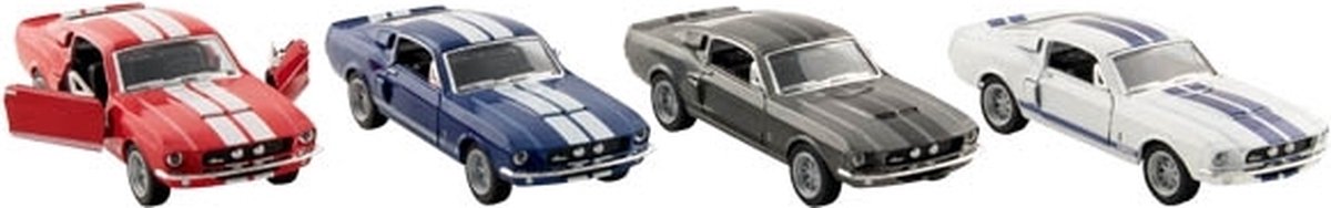 Goki Shelby GT-500 speelgoedauto die-cast 1:38 - klassiek model.