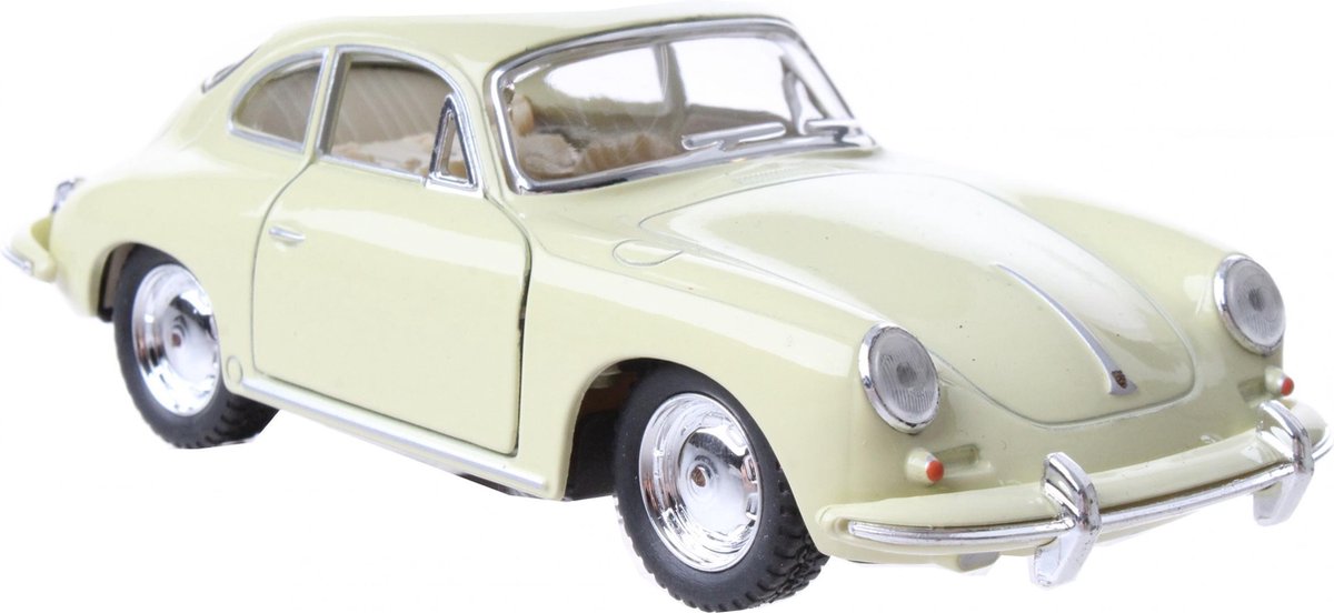 Kinsmart Schaalmodel Porsche 1:32 Junior Die-cast 10 Cm Crème