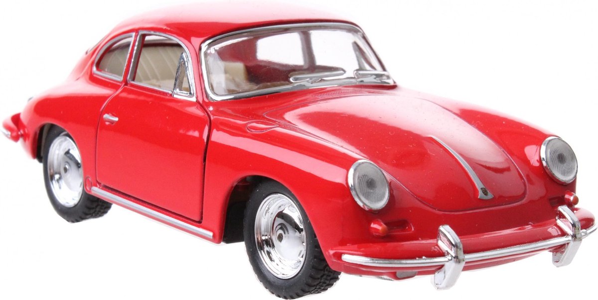 Kinsmart Schaalmodel Porsche 1:32 Junior Die-cast 10 Cm Rood