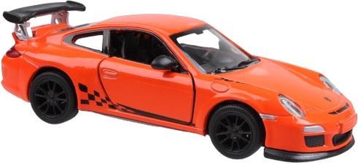 Kinsmart Schaalmodel Porsche 911 Gt3 Rs 11 Cm Alu 1:36 Oranje