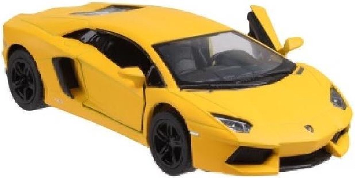 Kinsmart Sportwagen Lamborghini Veneno 1:36 Die-cast Geel