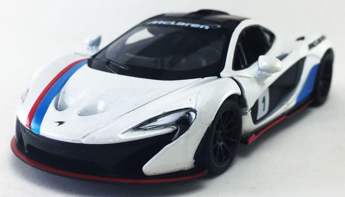 McLaren P1 (Wit)  1/36 Kinsmart - Modelauto - Schaalmodel - Model auto