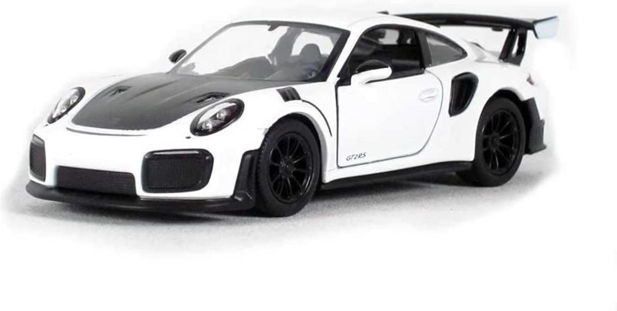 Porsche 911 GT2 RS (Wit) 1/36 Kinsmart - Modelauto - Schaalmodel - Model auto