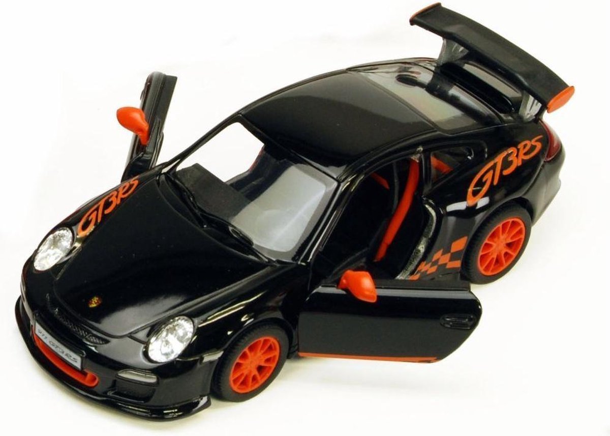Porsche 911 GT3 RS Zwart – Kinsmart 1:36