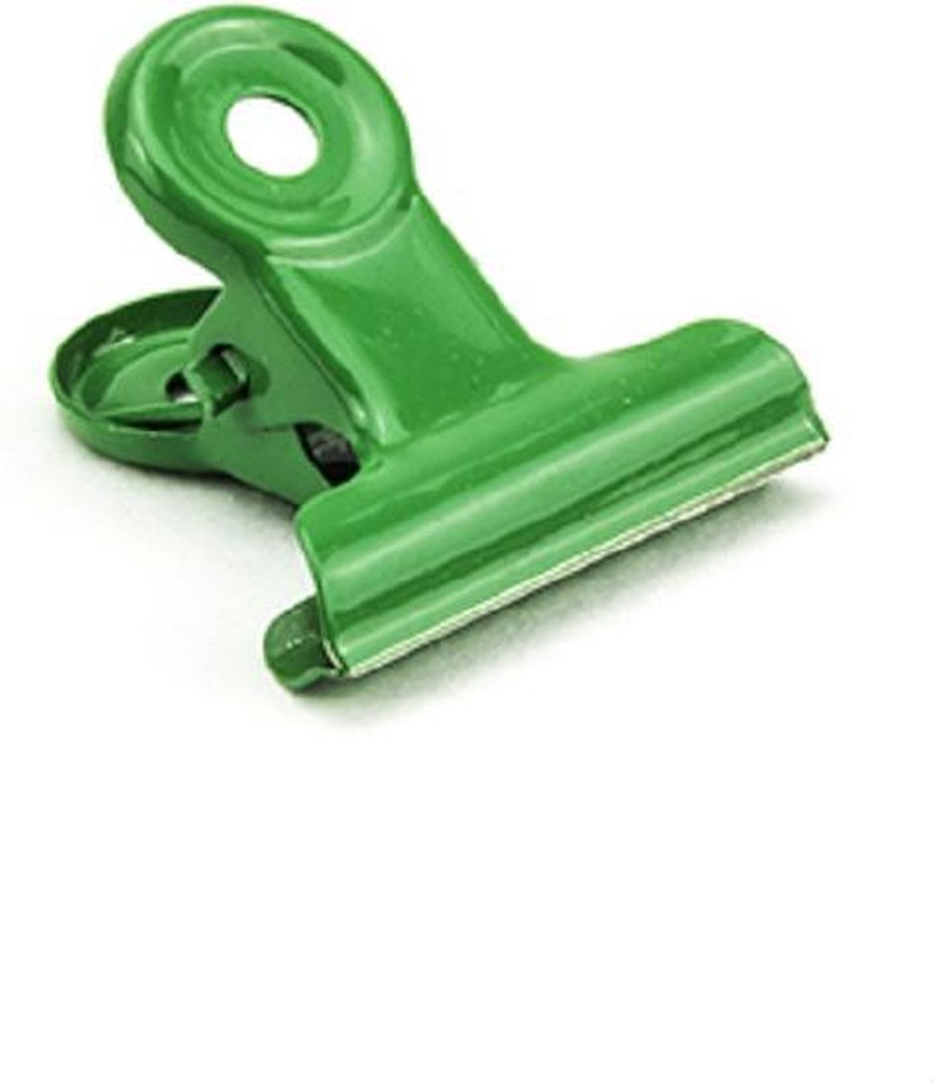 Bulldog Clip, 19mm, Groen