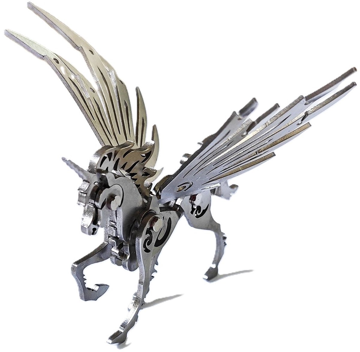 Bouwpakket 3D Model DIY Eenhoorn- metaal