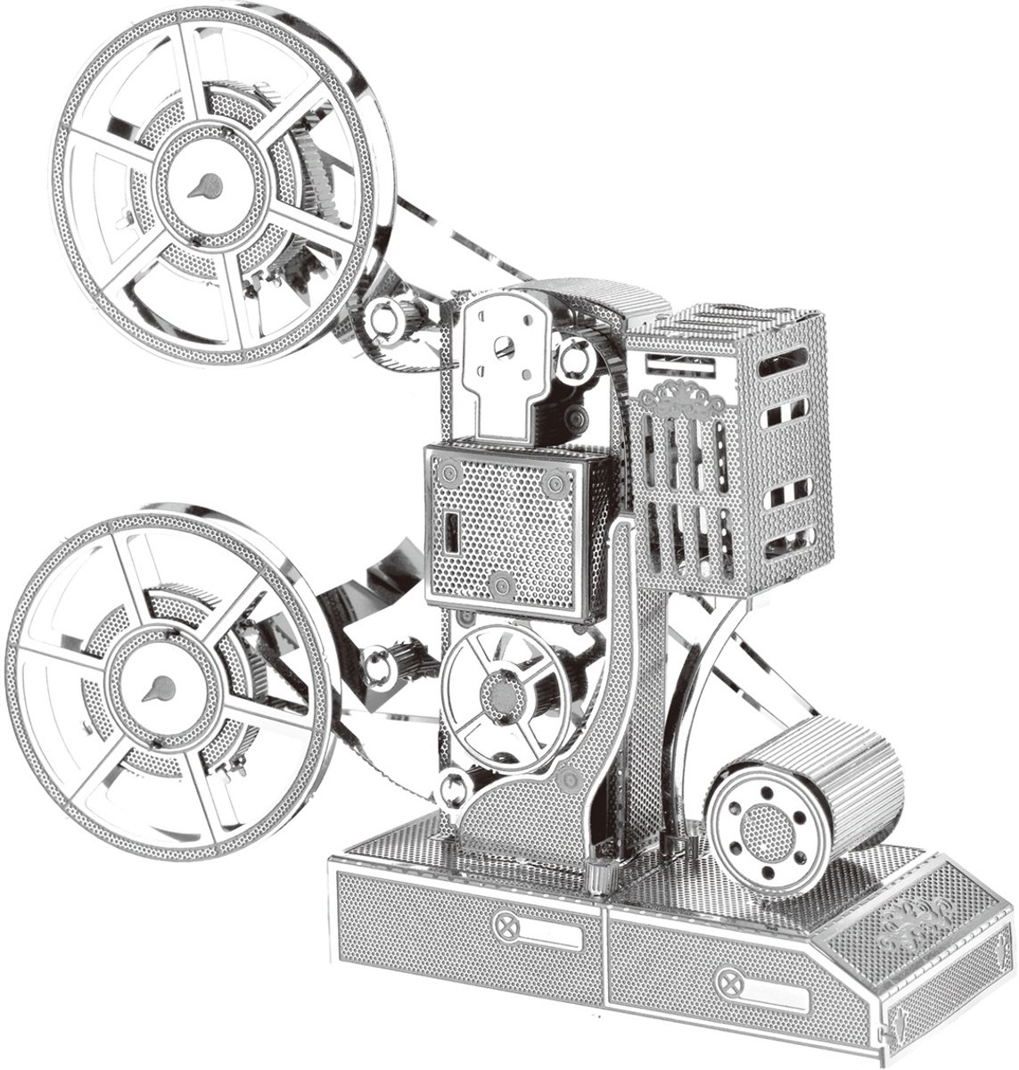 Bouwpakket 3D Model DIY Vintage Filmprojector- metaal