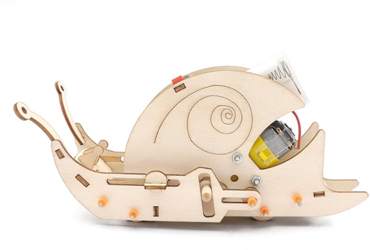 Bouwpakket Sluipende Slak- Science Kit