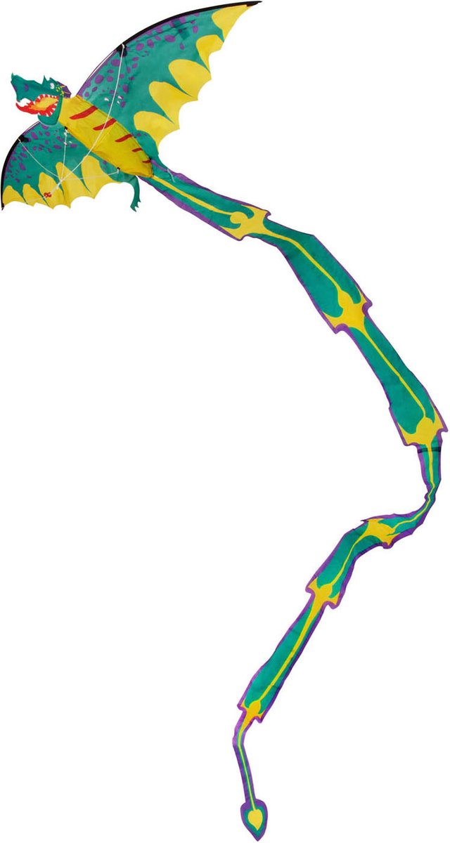 Kites Ready 2 Fly - Pop-up 3D Vlieger Draak - 1 stuk