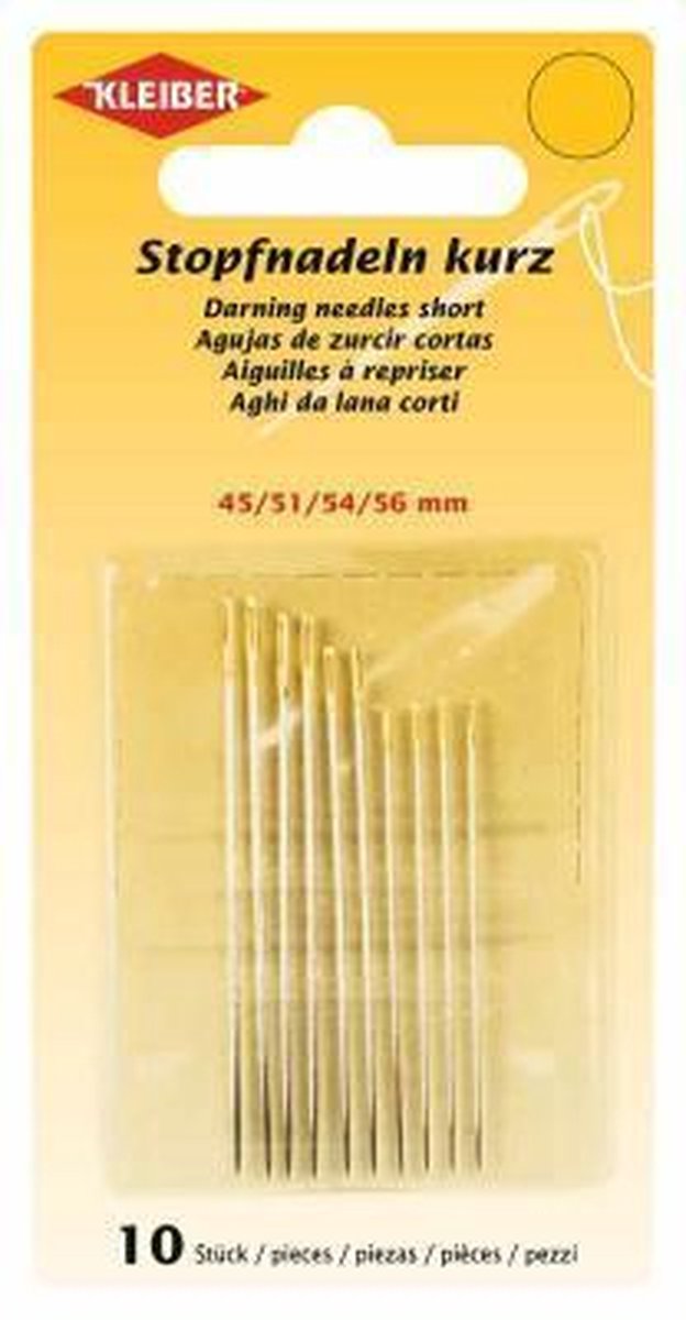 69914 Stopnaalden kort (45, 51, 54, 56 mm), 10 st.