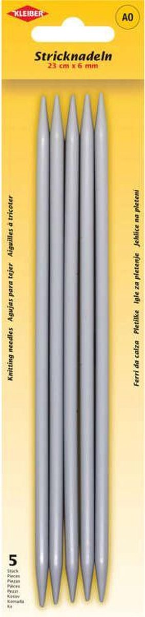 69968 Sokkennaalden 5stuks lengte 23cm dikte 6.0mm