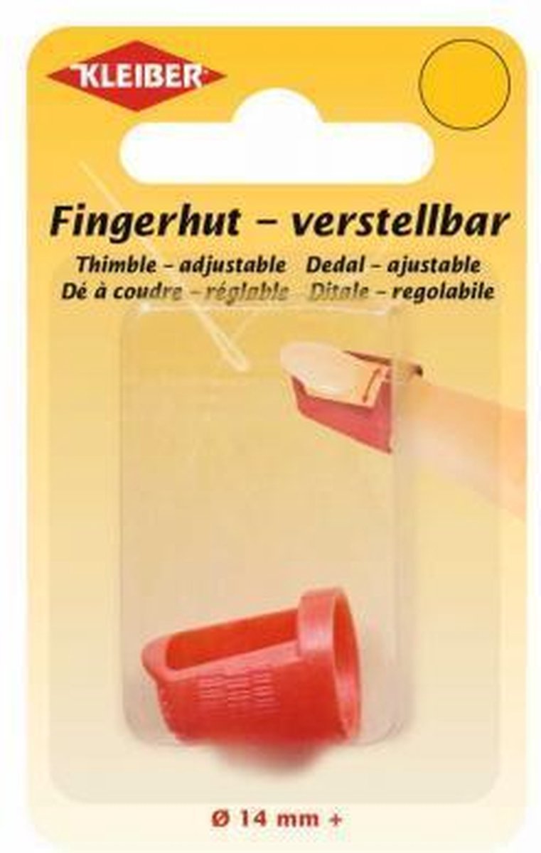 70009 Vingerhoed verstelbaar 1st