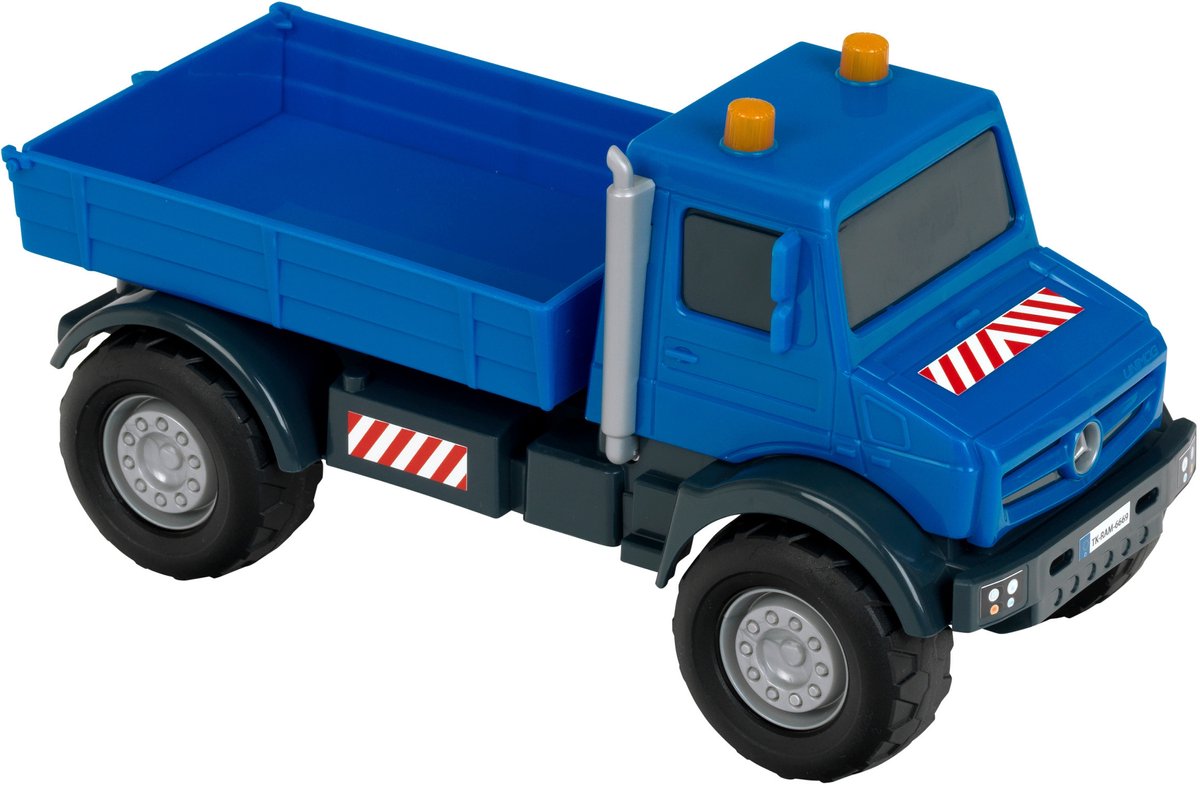 Klein toys - Mercedes-Benz - Unimog kiep en zandvoertuig - voor binnen en buiten - schaal 1:24