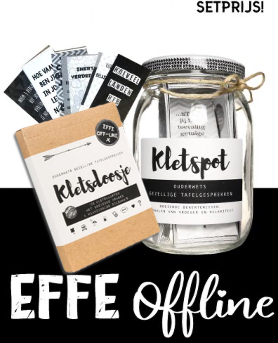 Deal Kletspot + Kletsdoosje