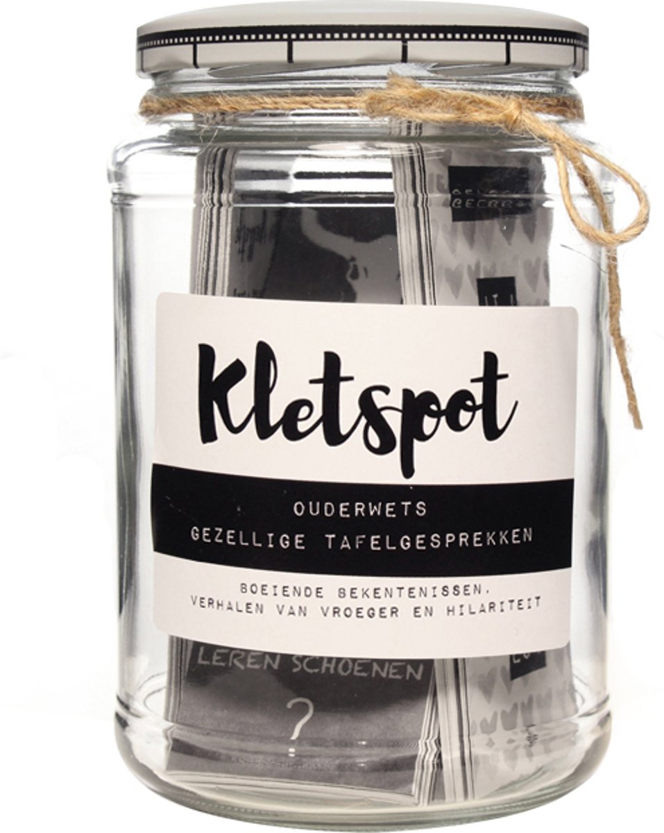 Kletspot voor een avondje gezelligheid