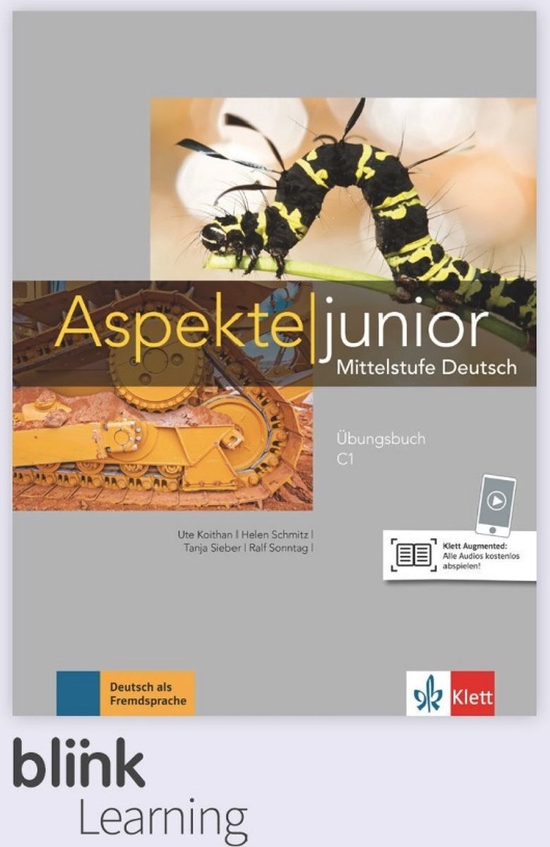 Aspekte junior C1. Ãœbungsbuch mit Audios