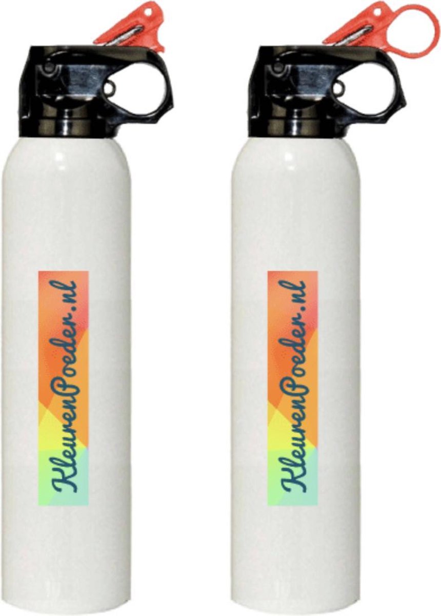 Set KleurenPoeder Spray Gender Reveal Meisje