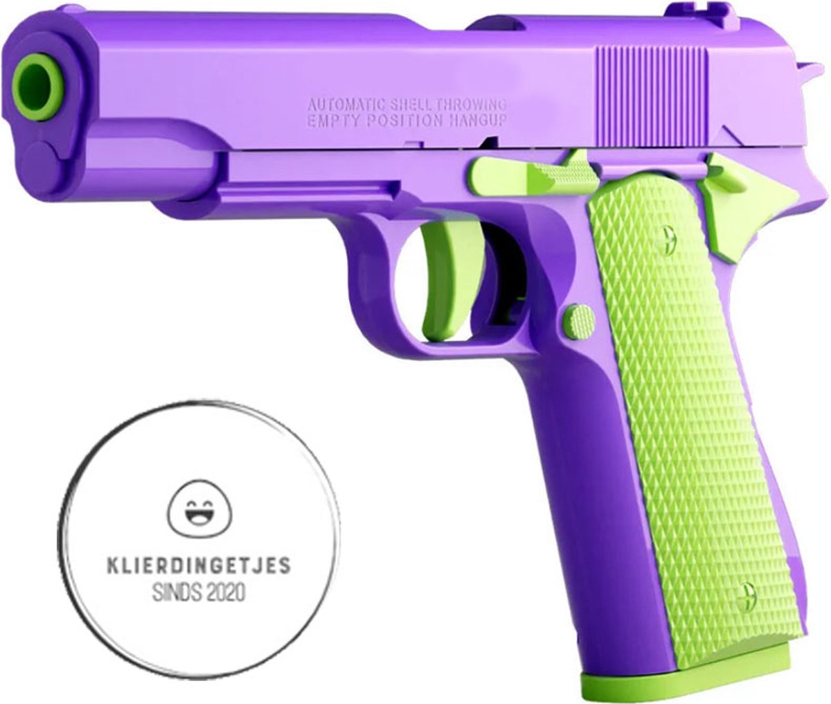 Model 1911 Fidget Pistool - 1:1 - Shell Ejection Mechanism - Semi Automatisch - Magazijn geladen incl. 9 shells