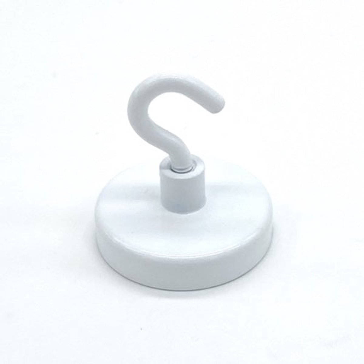Plafondmagneet met haak wit 40 mm 12 kg - 40 stuks