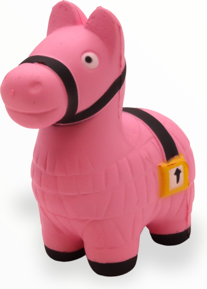 Klikkopers - Squishy - Kawaii - Roze Pony - 12 cm - Anti-stress speelgoed - Squishies