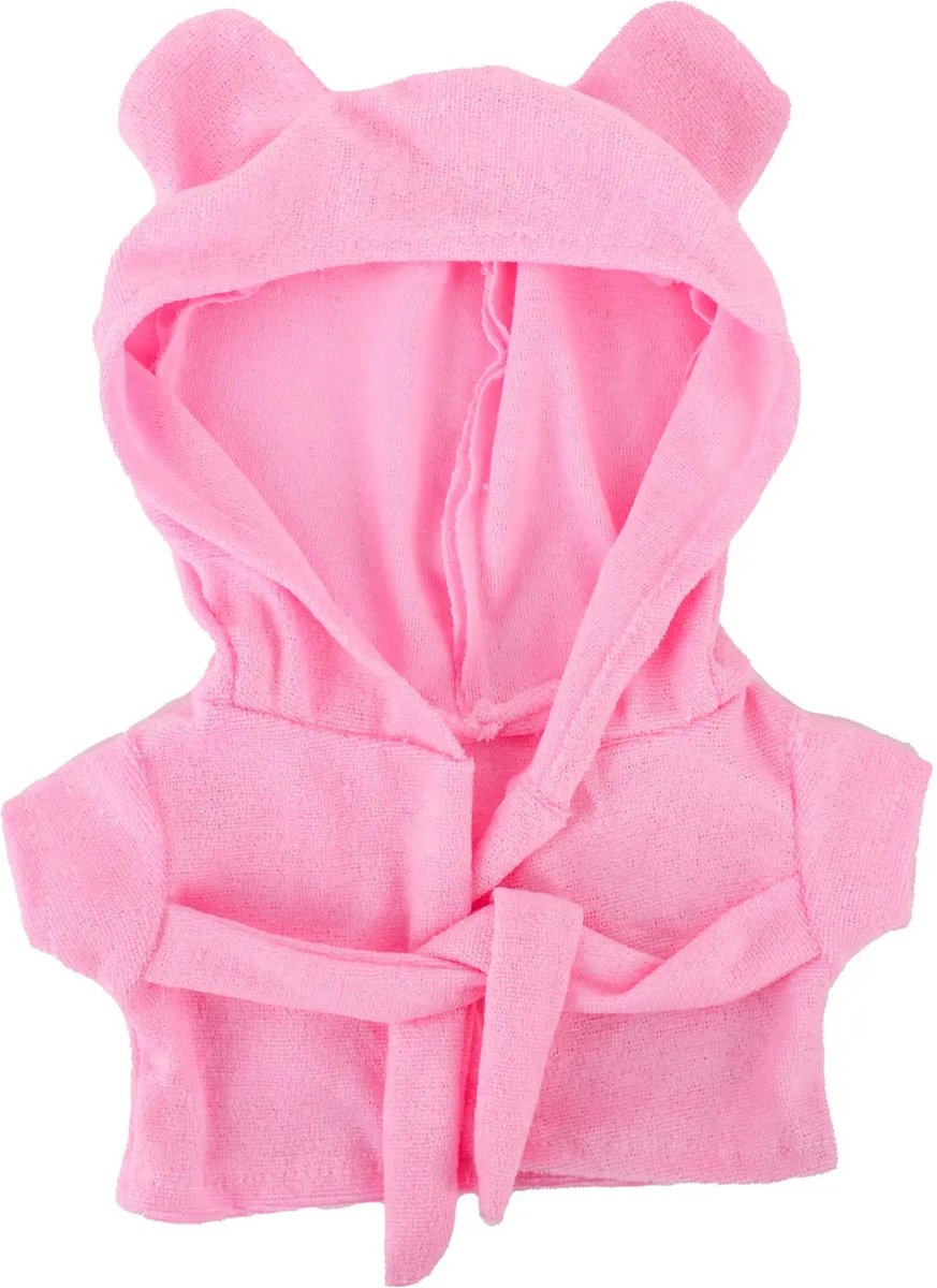 Klikkopers® - Badjas - Paper Duck Kleding - Paper Duck Kleertjes - 30 cm - Lalafanfan Kleding - Lalafanfan Kleertjes - Paper Duck - Paperduck