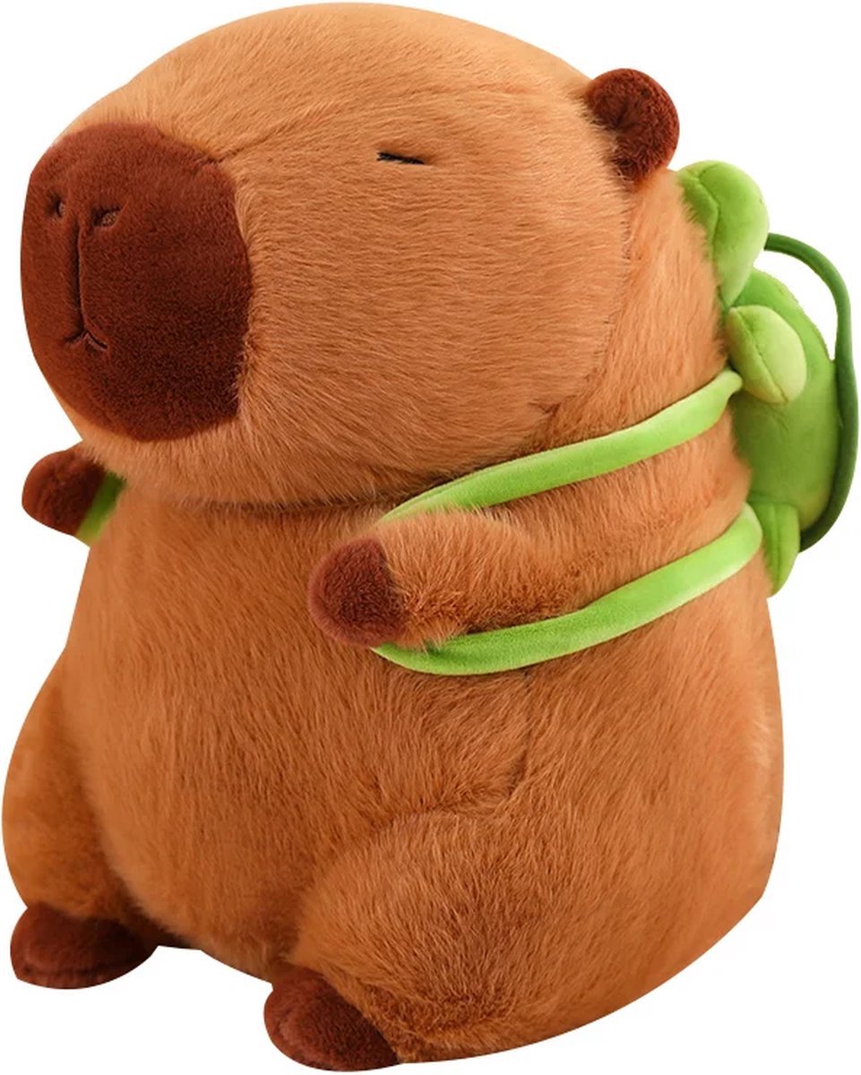 Klikkopers® - Capybara Knuffel - 90 CM - Capibara Knuffel - Kawaii Knuffel - Kawaii Kussen