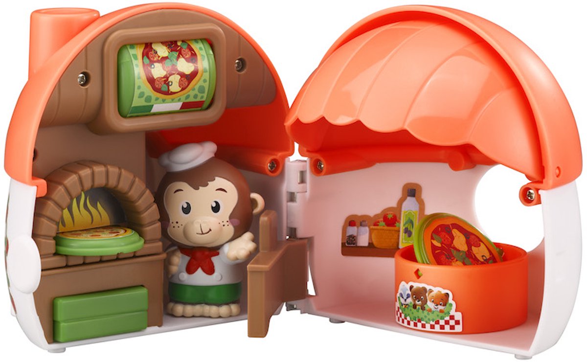 Klorofil De Paddenstoelen Pizzeria – Pocket Editie – Compacte Speelset met 1 Speelfiguur
