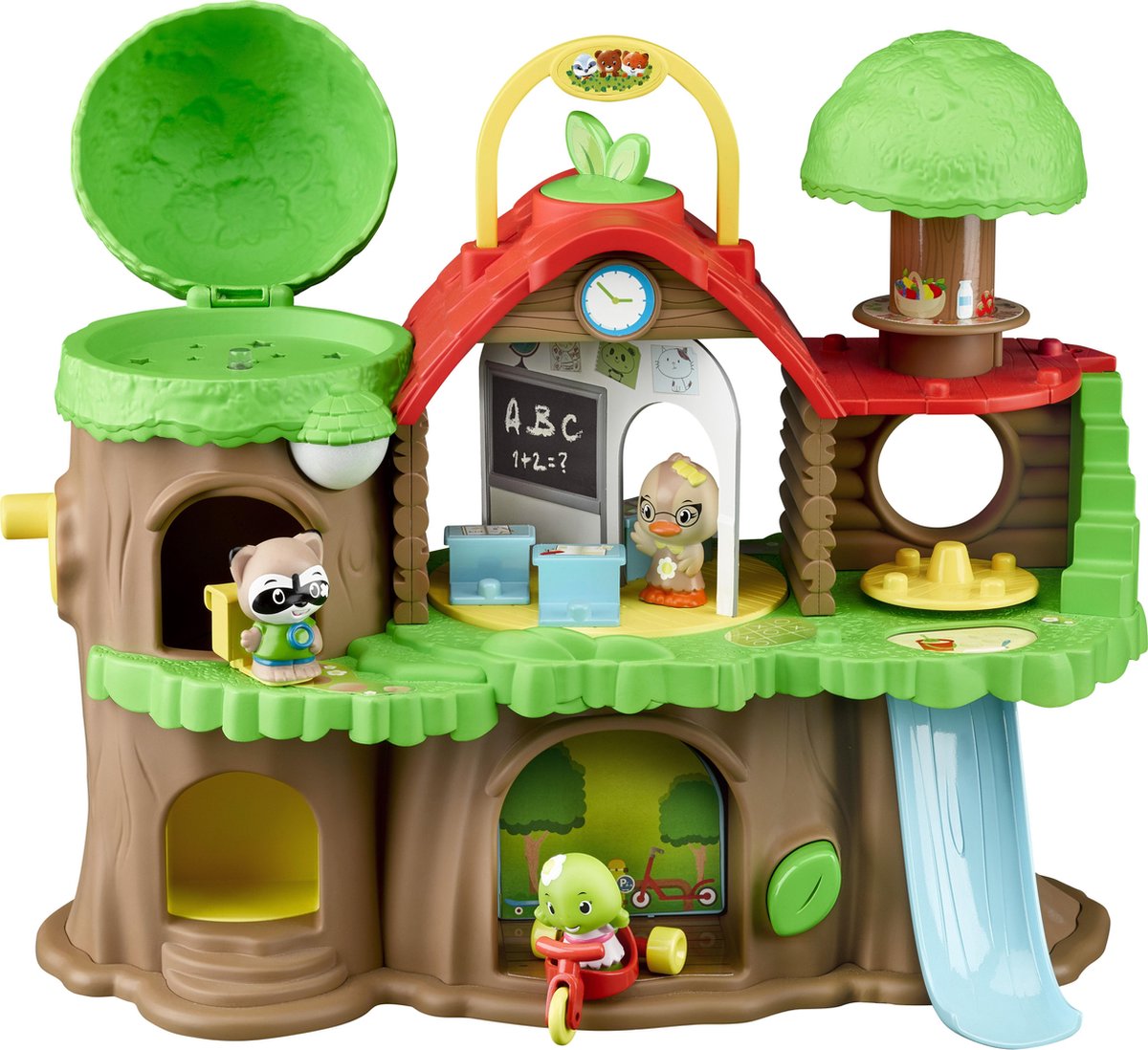 Klorofil speelset de School incl Callie Vogel Lola Schilpad en Hugo Wasbeer